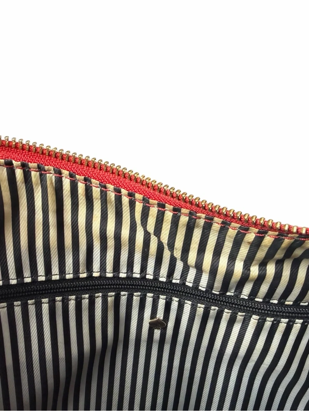 KATE SPADE Jackson Street Mylie Red Pebble Leather Hobo Bag